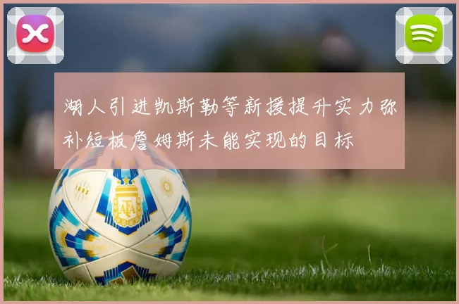 湖人引进凯斯勒等新援提升实力弥补短板詹姆斯未能实现的目标